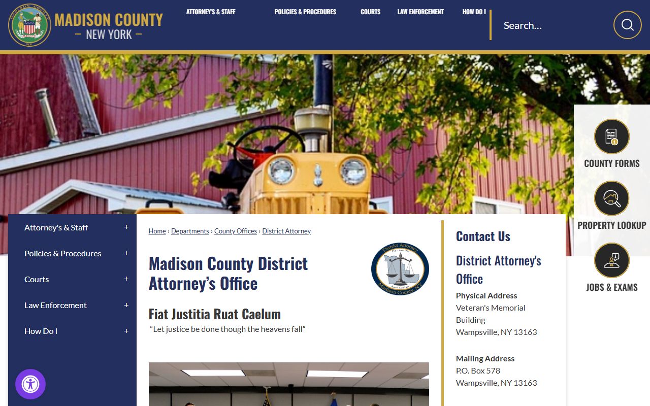 Madison County court records after arrest District Attorney office